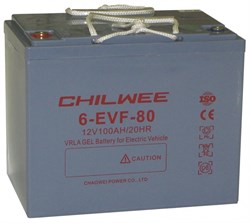 Chilwee 6-EVF-80 - Тяговый аккумулятор, GEL - фото 13671