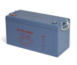 Chilwee 6-EVF-120 - тяговый гелевый аккумулятор - фото 13699