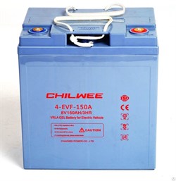 Chilwee 4-EVF-150A - Тяговый аккумулятор, GEL - фото 14044