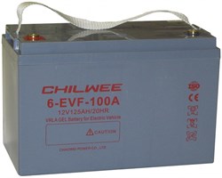 Chilwee 6-EVF-100A - Тяговый аккумулятор, GEL - фото 14405