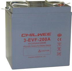 Chilwee 3-EVF-180A - Тяговый аккумулятор, GEL - фото 14413