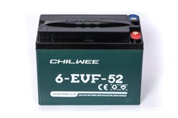 Chilwee 6-EVF-52- Тяговый аккумулятор, GEL - фото 14437