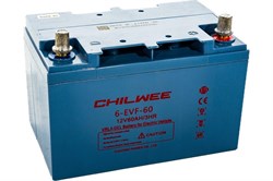 Chilwee 6-EVF-60- Тяговый аккумулятор, GEL - фото 14438