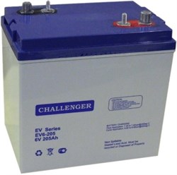 Challenger EV 6-225,  6 В, AGM - тяговый аккумулятор - фото 14508