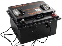 Everest Energy LFP-24V105Аh-Pro (LCD + Bluetooth) - литиевый тяговый аккумулятор - фото 16907