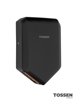TOSSEN HS 1310 MB - высокоскоростная сушилка для рук (ABS-пластик) (коллекция "Матовый чёрный") - фото 17393