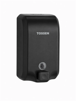 TOSSEN MN-2500 MB - механический диспенсер жидкого мыла (коллекция "Матовый чёрный") - фото 17705