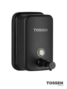TOSSEN MN-500 MB (Midnight) - механический диспенсер жидкого мыла