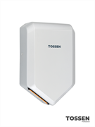 TOSSEN HS 1310 M - высокоскоростная сушилка для рук (ABS-пластик)  (коллекция "Классический серый")